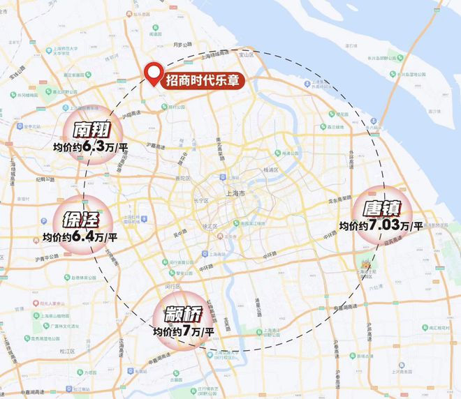 )宝山招商时代乐章地铁口距离@区域板块ayx爱游戏app招商时代乐章(售楼处(图12)