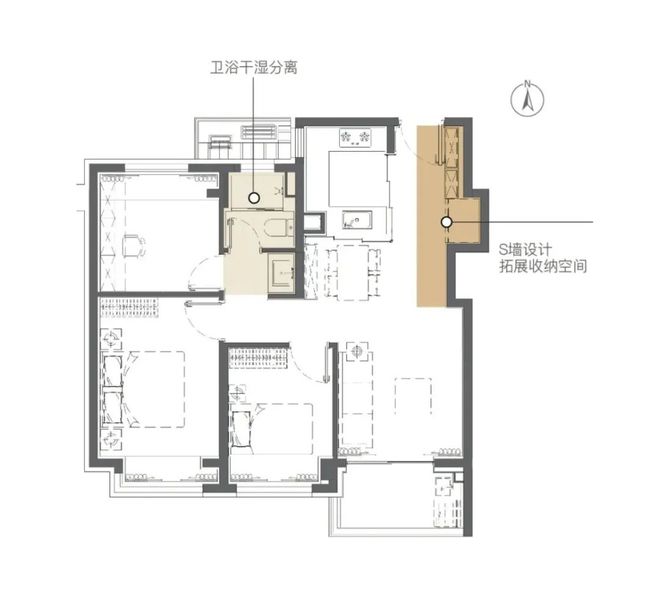 )宝山招商时代乐章地铁口距离@区域板块ayx爱游戏app招商时代乐章(售楼处(图26)